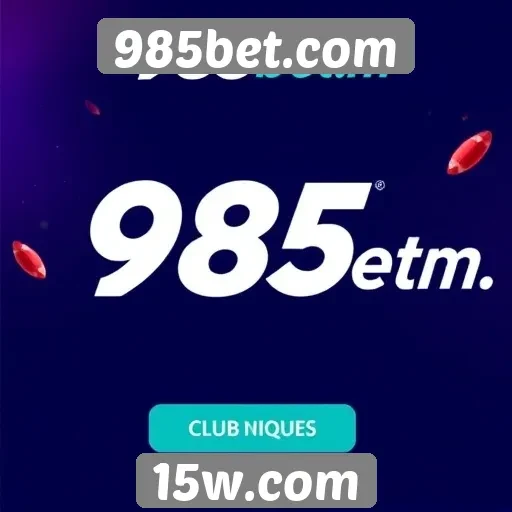 Promoções atuais do site 985bet.com
