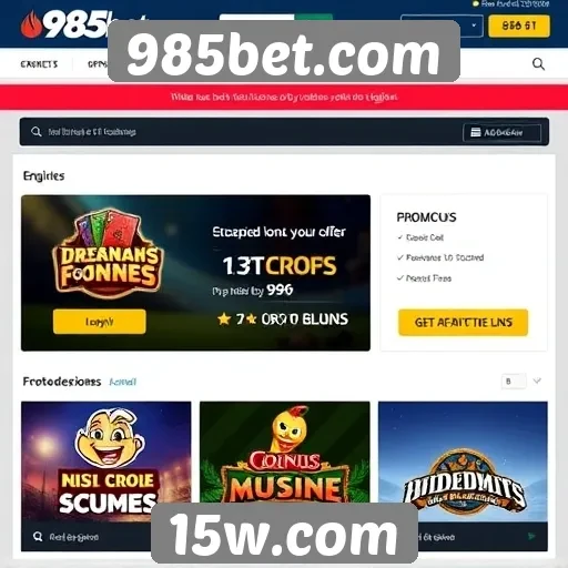 Explorando as promoções disponíveis em 985bet.com