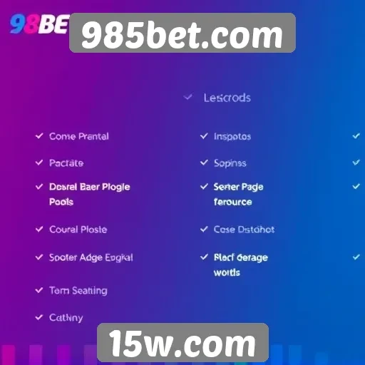 Métodos de pagamento aceitos no 985bet