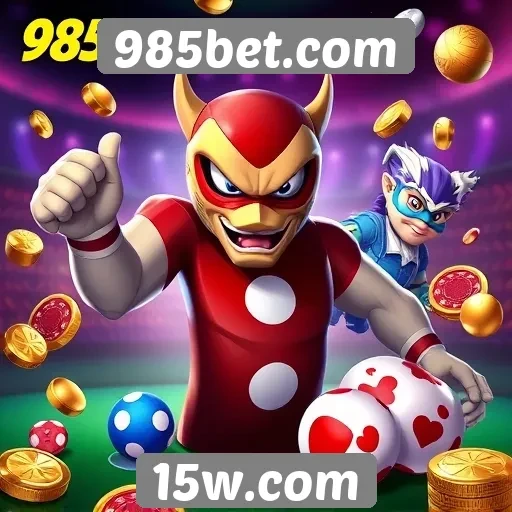 Variedade de jogos disponíveis em 985bet.com